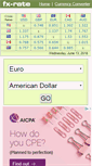 Mobile Screenshot of fx-rate.net