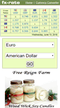 Mobile Screenshot of fx-rate.mobi